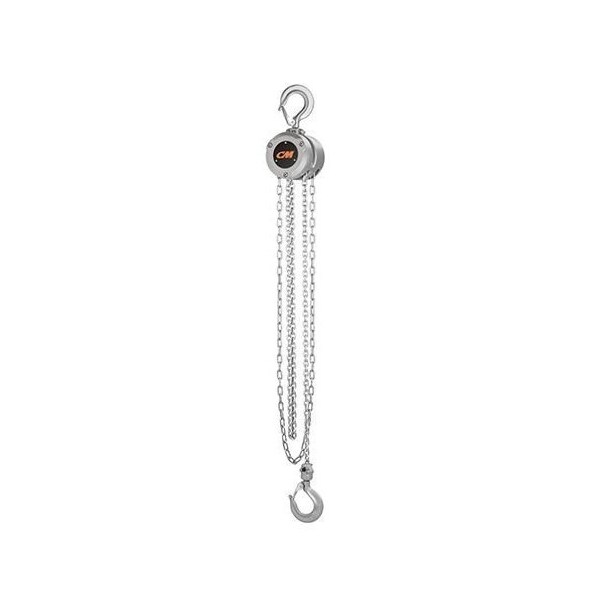 Cm Hurricane Mini Hand Chain Hoist 360 Degree , 025 Ton Capacity, 20 Ft Lift, MHU02520 MHU02520 - main